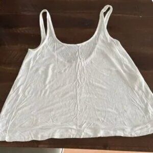 Wilfred white flowy tank